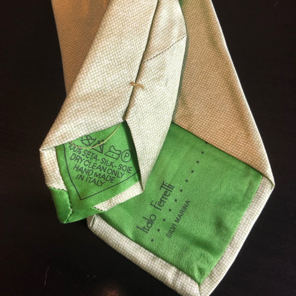 Italo Ferretti silk tie